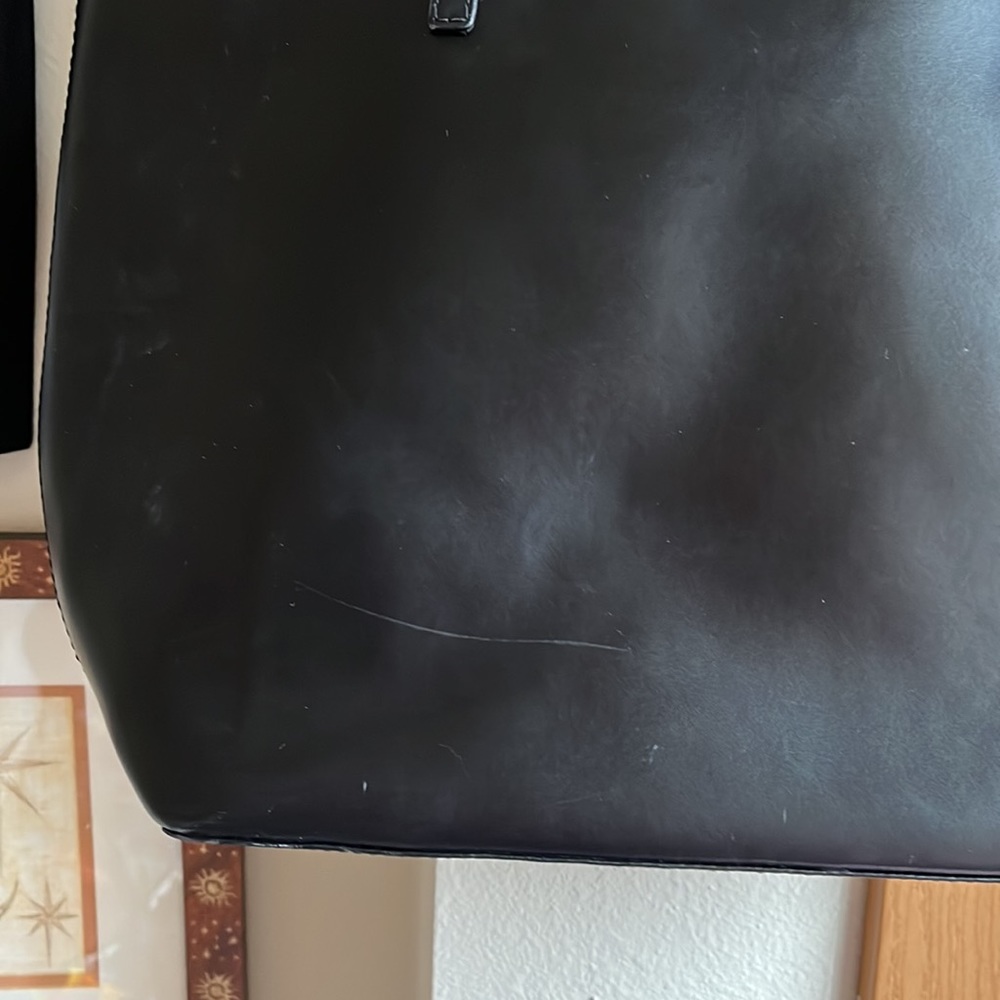 Kate Spade Black Leather Tote - Picture 2 of 7